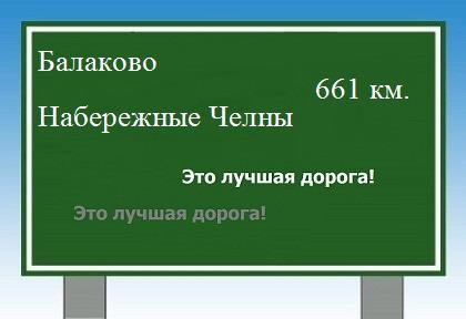 расстояние Балаково    Набережные Челны как добраться