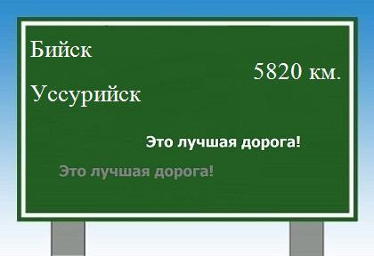 Расстояние Бийск Уссурийск расстояние Бийск Уссурийск как добраться