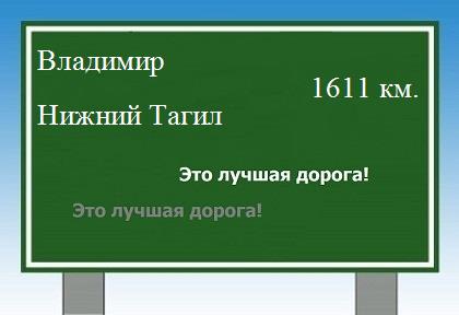 Расстояние Владимир Нижний Тагил расстояние Владимир Нижний Тагил как добраться