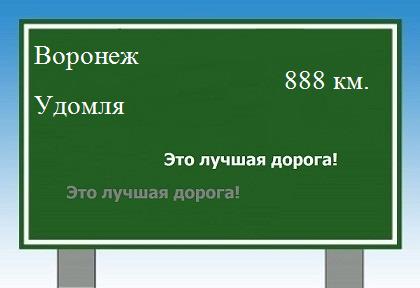Трасса от Воронежа до Удомли