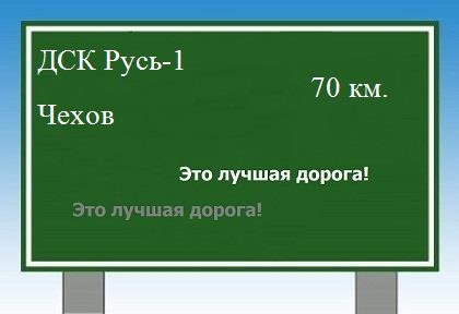 Карта ДСК Русь-1 - Чехов