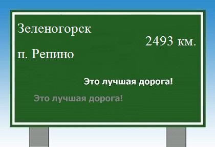 Маршрут от Зеленогорска до поселка Репино