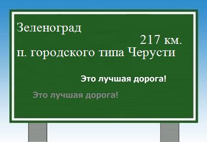 Расстояние Зеленоград поселок городского типа Черусти расстояние Зеленоград поселок городского типа Черусти как добраться