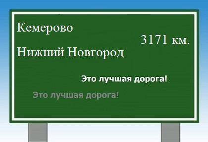 Расстояние Кемерово Нижний Новгород расстояние Кемерово Нижний Новгород как добраться