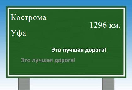 Расстояние Кострома Уфа расстояние Кострома Уфа как добраться