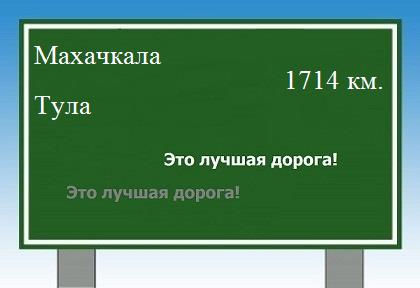 расстояние Махачкала    Тула как добраться