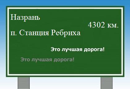 Расстояние Назрань поселок Станция Ребриха расстояние Назрань поселок Станция Ребриха как добраться