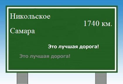 Трасса от Никольского до Самары