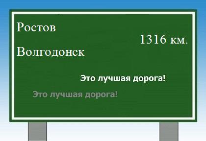 Маршрут от Ростова до Волгодонска