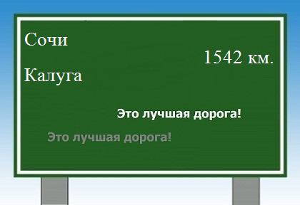 Расстояние Сочи Калуга расстояние Сочи Калуга как добраться