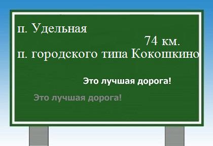 Расстояние поселок Удельная поселок городского типа Кокошкино расстояние поселок Удельная поселок городского типа Кокошкино как добраться